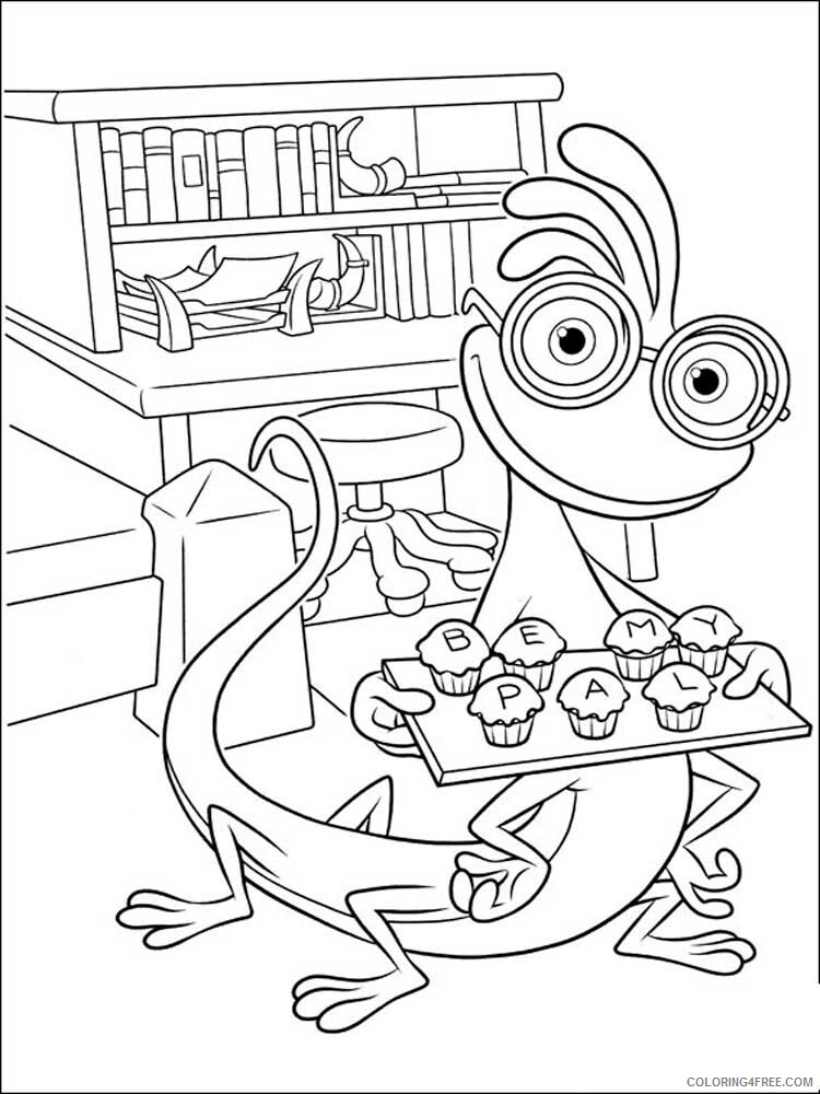 Monsters University Coloring Pages TV Film Printable 2020 05313 Coloring4free