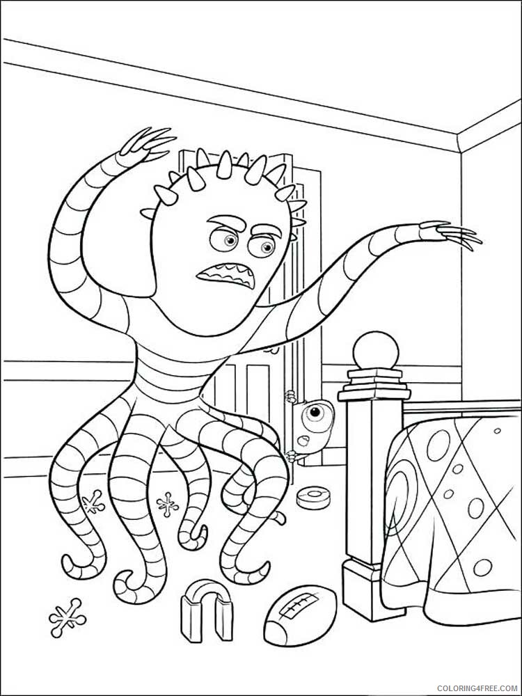 Monsters University Coloring Pages TV Film Printable 2020 05315 Coloring4free