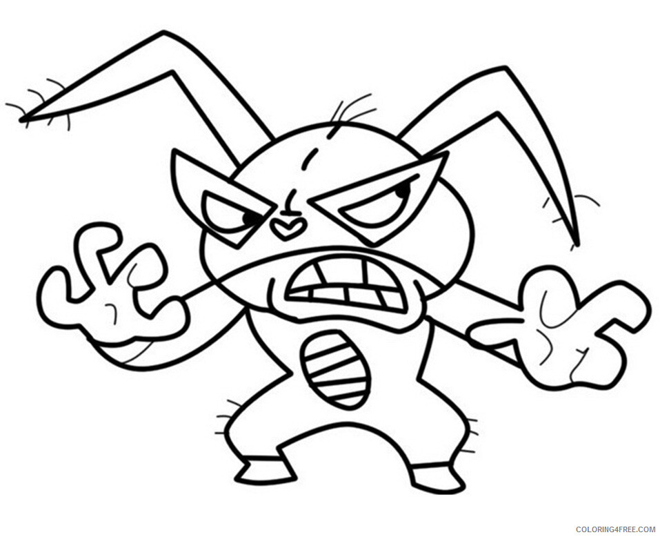 Mucha Lucha Coloring Pages TV Film Printable 2020 05355 Coloring4free