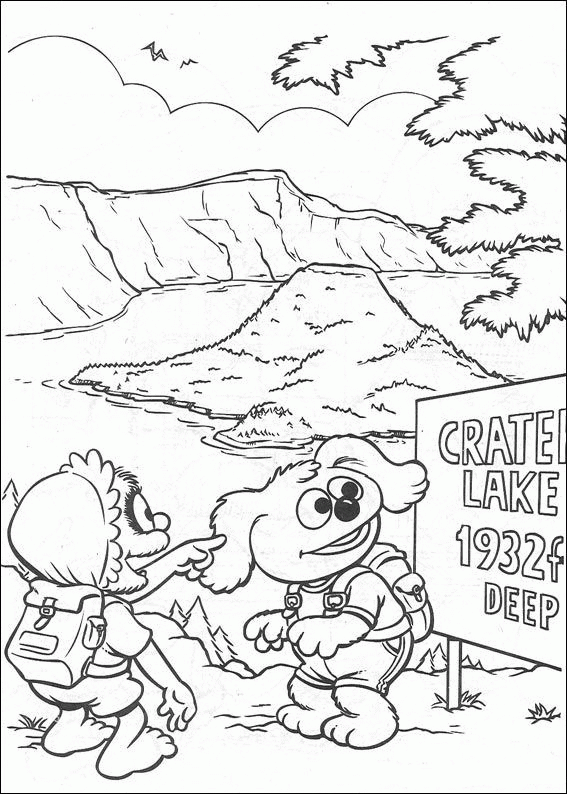 Muppet Babies Coloring Pages TV Film muppet baby ppkKG Printable 2020 05365 Coloring4free