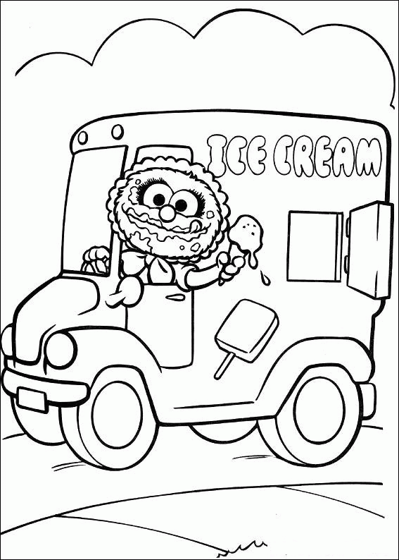 Muppet Babies Coloring Pages TV Film muppet baby tTZrk Printable 2020 05368 Coloring4free