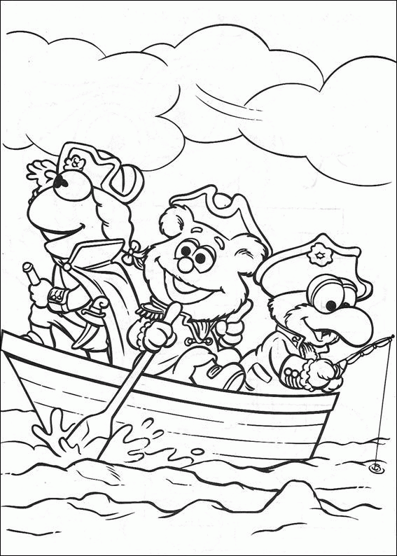 Muppet Babies Coloring Pages TV Film muppets baby 14 Printable 2020 05378 Coloring4free
