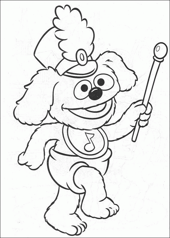 Muppet Babies Coloring Pages TV Film muppets baby 19 Printable 2020 05383 Coloring4free
