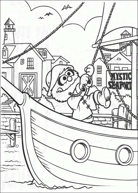 Muppet Babies Coloring Pages TV Film muppets baby 24 Printable 2020 05389 Coloring4free