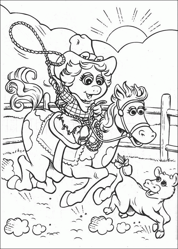 Muppet Babies Coloring Pages TV Film muppets baby 31 Printable 2020 05397 Coloring4free