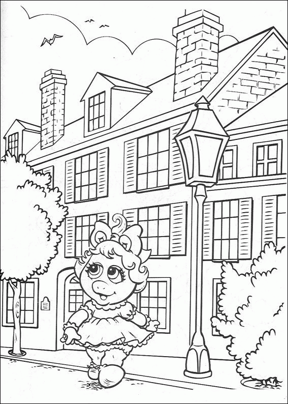 Muppet Babies Coloring Pages TV Film muppets baby 32 Printable 2020 05398 Coloring4free
