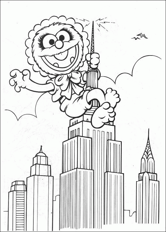 Muppet Babies Coloring Pages TV Film muppets baby 34 Printable 2020 05400 Coloring4free