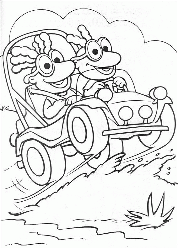Muppet Babies Coloring Pages TV Film muppets baby 37 Printable 2020 05403 Coloring4free