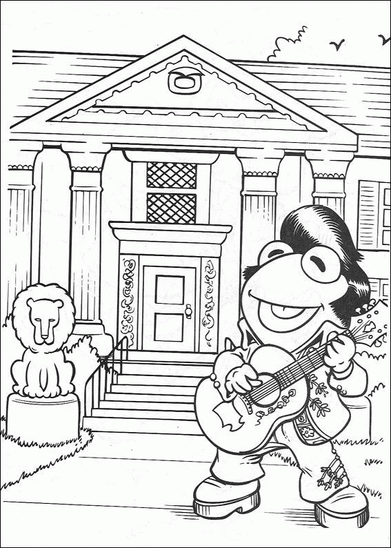 Muppet Babies Coloring Pages TV Film muppets baby 5 Printable 2020 05416 Coloring4free