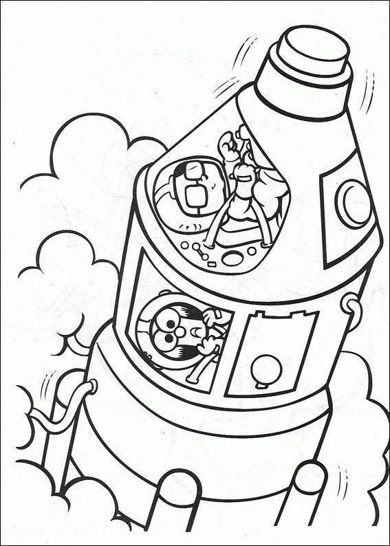Muppet Babies Coloring Pages TV Film muppets baby 8 Printable 2020 05420 Coloring4free