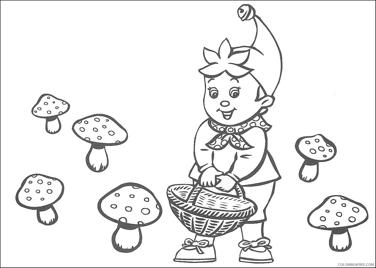 Раскраски для девочек грибы
