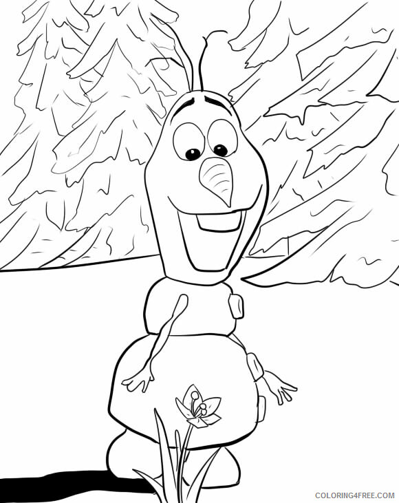 Olaf Coloring Pages TV Film Olaf Downloads Printable 2020 05640 Coloring4free