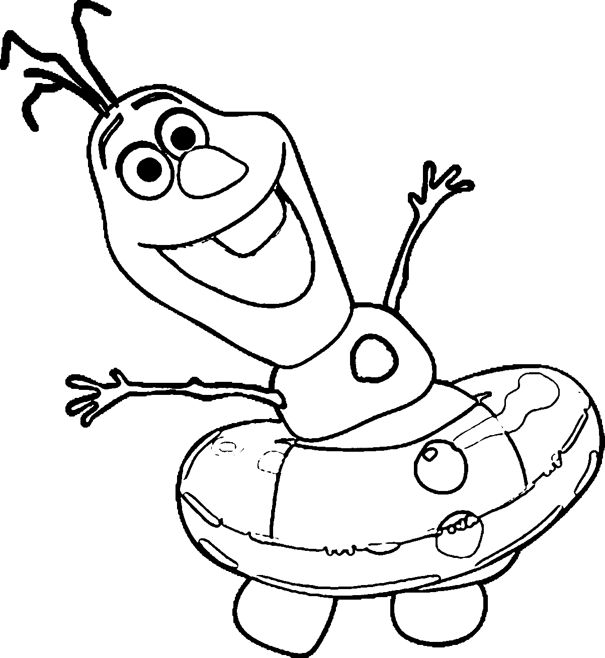 Olaf Coloring Pages TV Film Summer Olaf Printable 2020 05652 Coloring4free