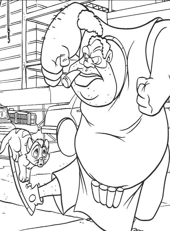 Oliver and Company Coloring Pages TV Film Printable 2020 05698 Coloring4free