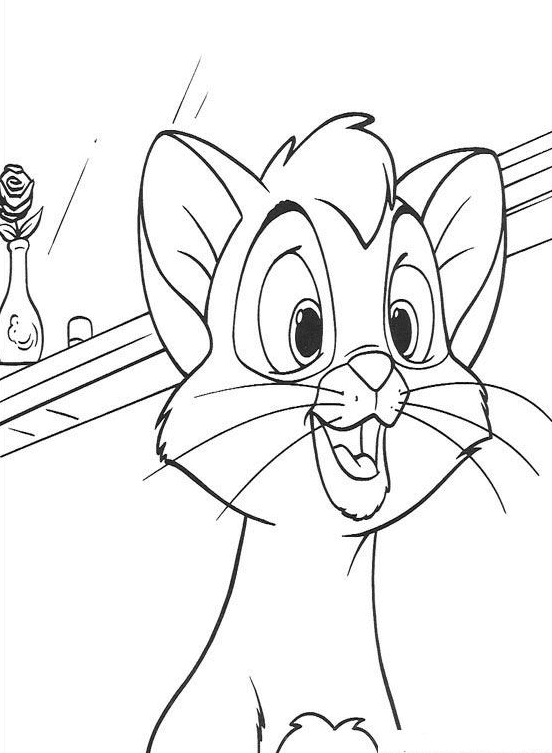 Oliver and Company Coloring Pages TV Film Printable 2020 05719 Coloring4free