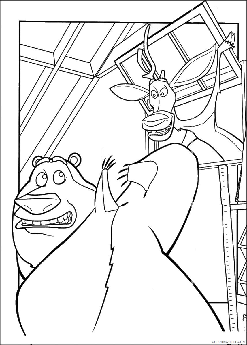 Open Season Coloring Pages TV Film open_season_cl_04 Printable 2020 05736 Coloring4free