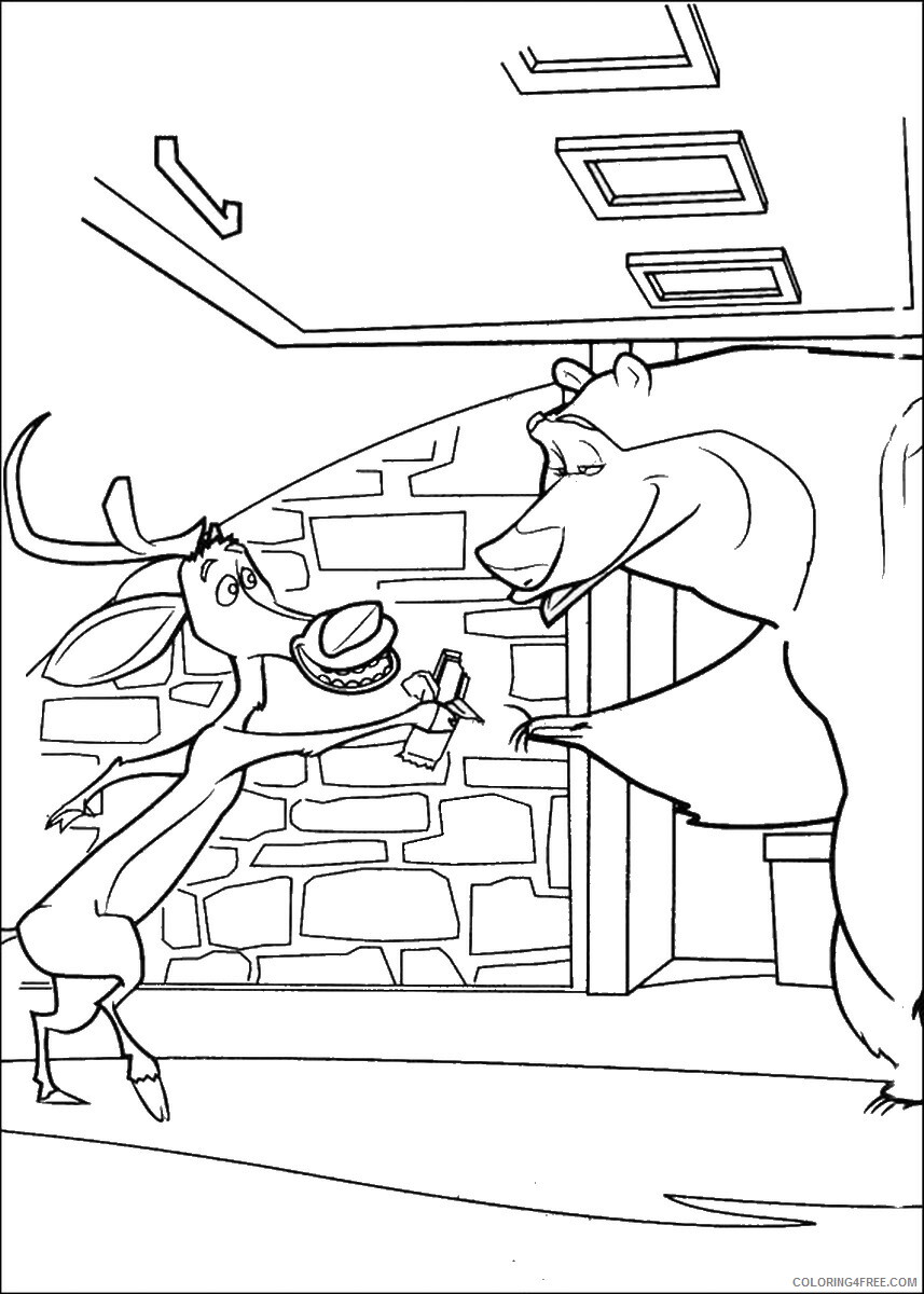 Open Season Coloring Pages TV Film open_season_cl_05 Printable 2020 05737 Coloring4free