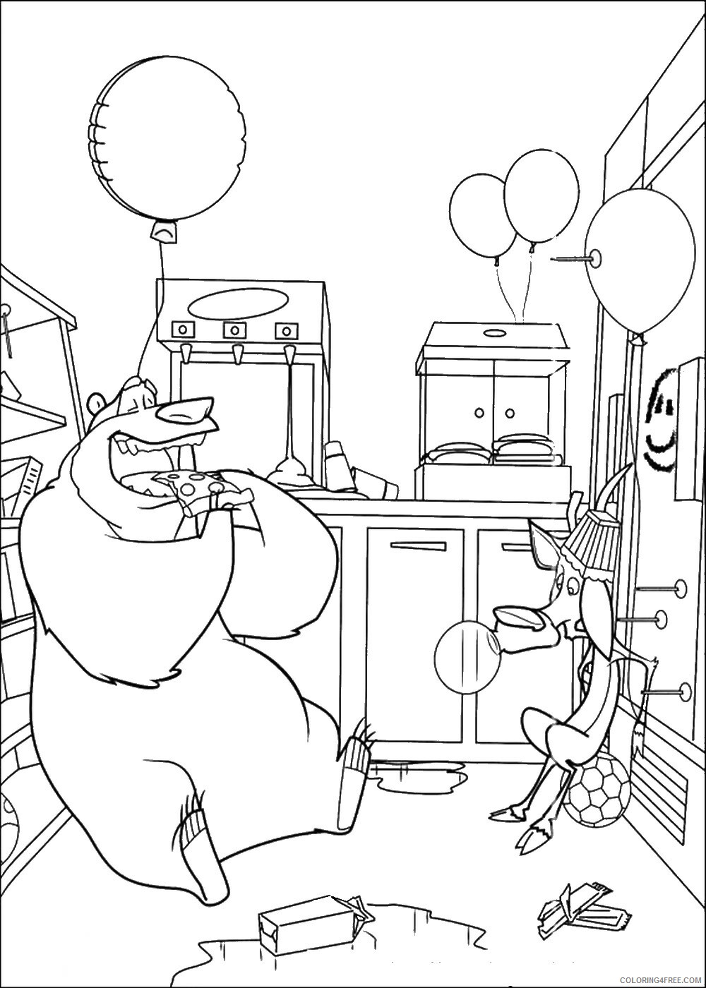 Open Season Coloring Pages TV Film open_season_cl_09 Printable 2020 05741 Coloring4free