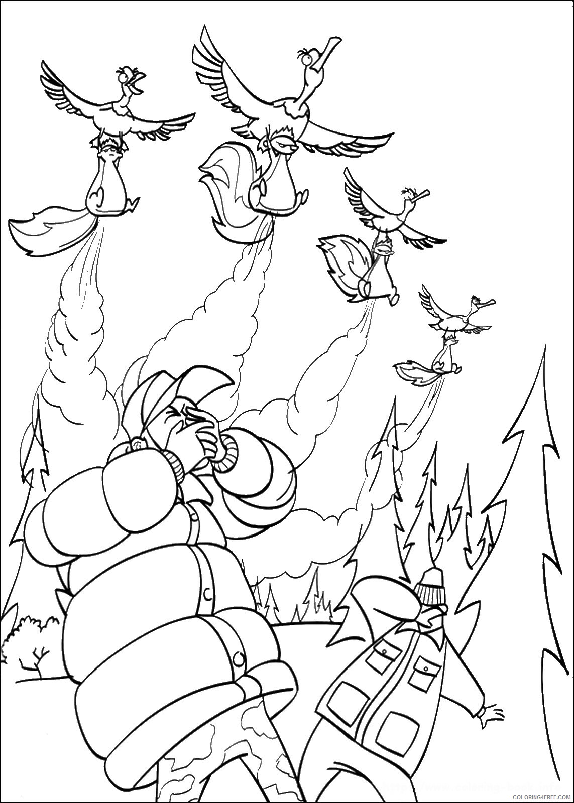 Open Season Coloring Pages TV Film open_season_cl_13 Printable 2020 05745 Coloring4free