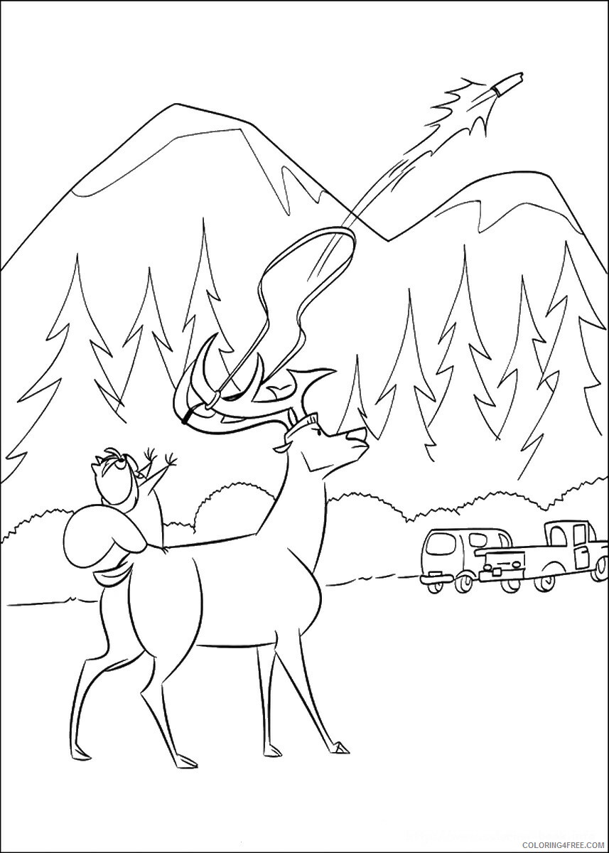 Open Season Coloring Pages TV Film open_season_cl_14 Printable 2020 05746 Coloring4free
