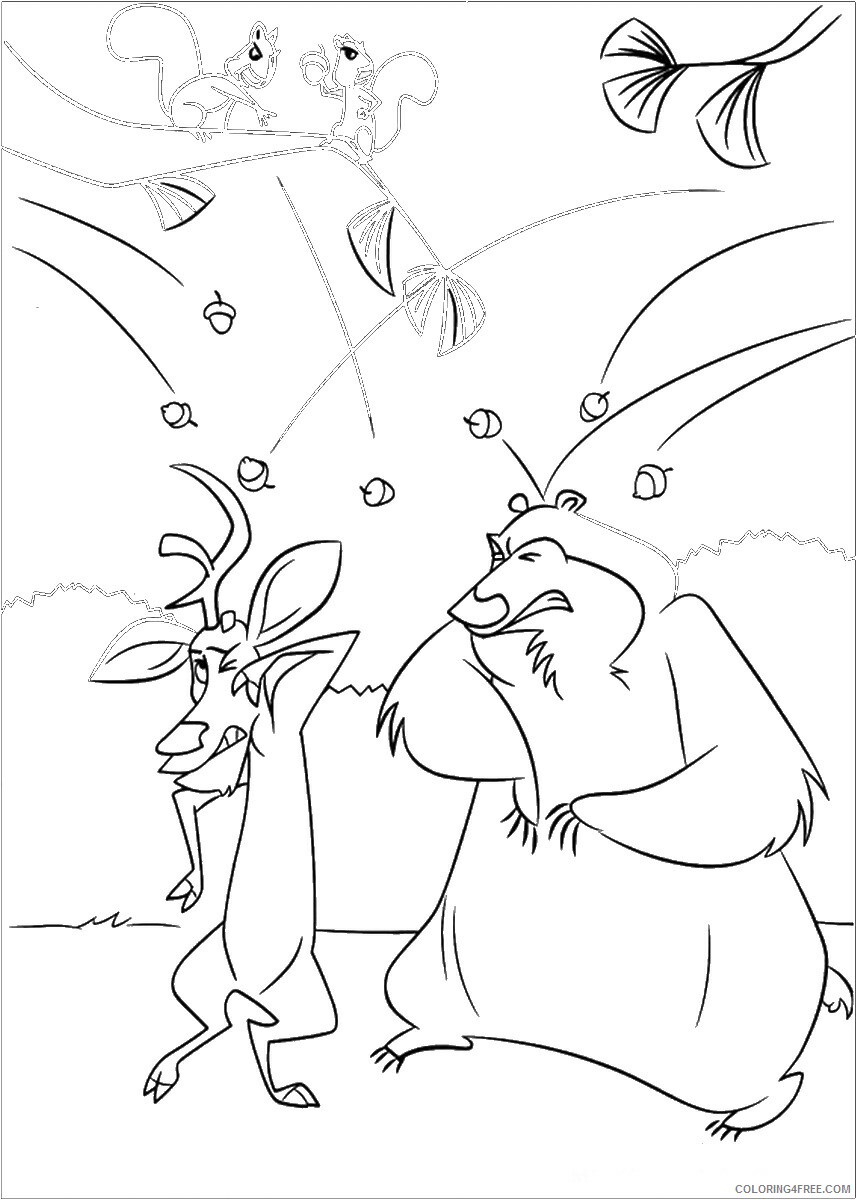 Open Season Coloring Pages TV Film open_season_cl_16 Printable 2020 05748 Coloring4free