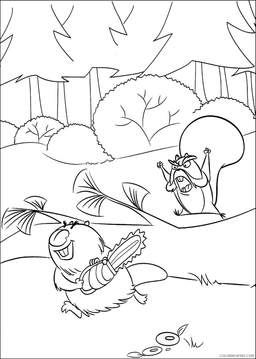 Open Season Coloring Pages TV Film open_season_cl_18 Printable 2020 05750 Coloring4free