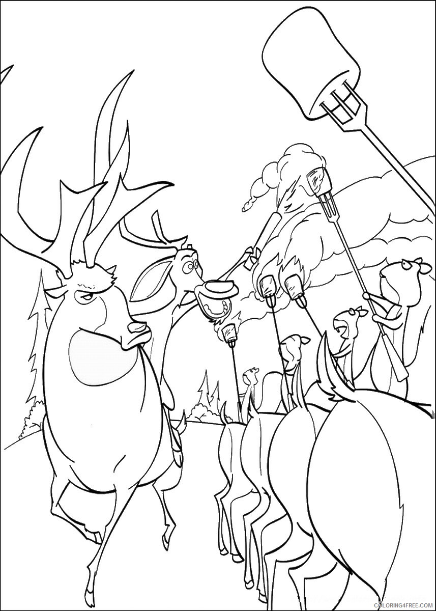 Open Season Coloring Pages TV Film open_season_cl_19 Printable 2020 05751 Coloring4free