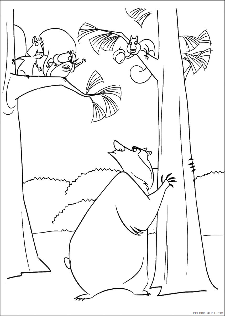Open Season Coloring Pages TV Film open_season_cl_32 Printable 2020 05764 Coloring4free
