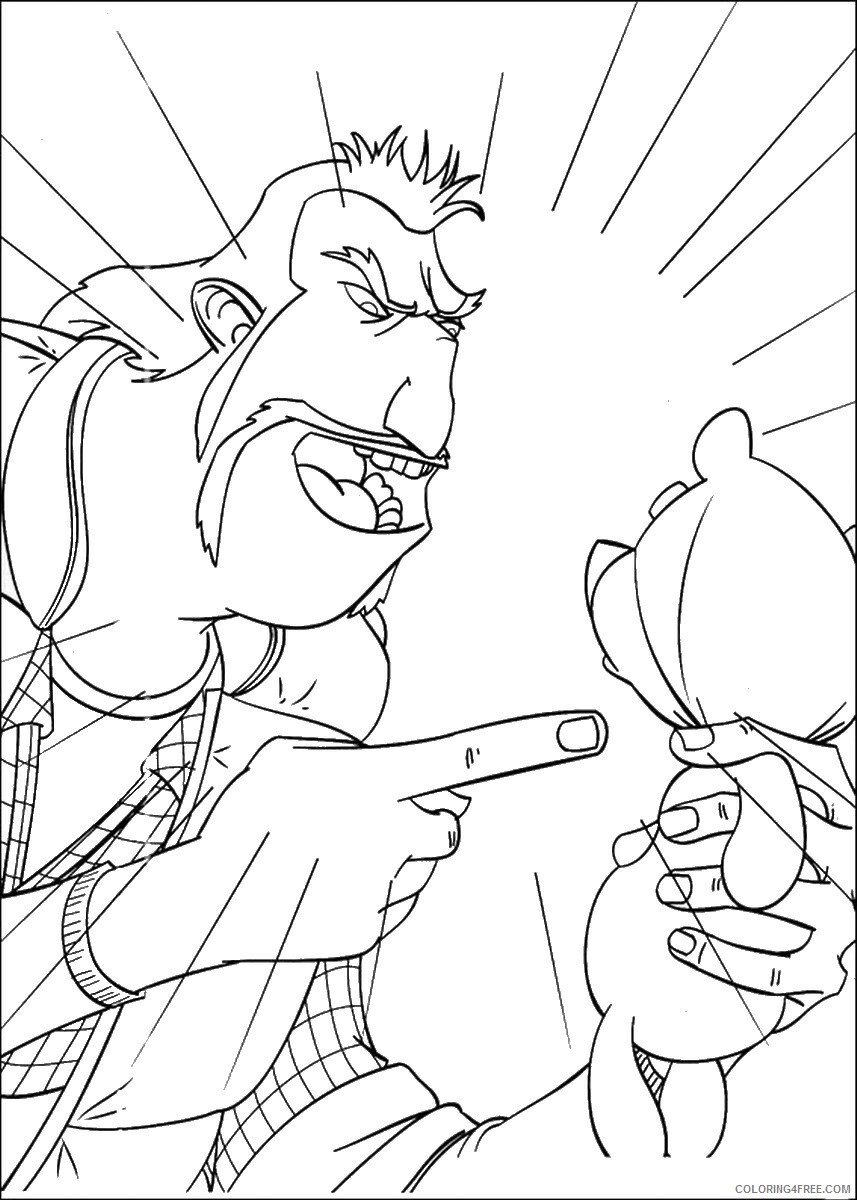 Open Season Coloring Pages TV Film open_season_cl_33 Printable 2020 05765 Coloring4free