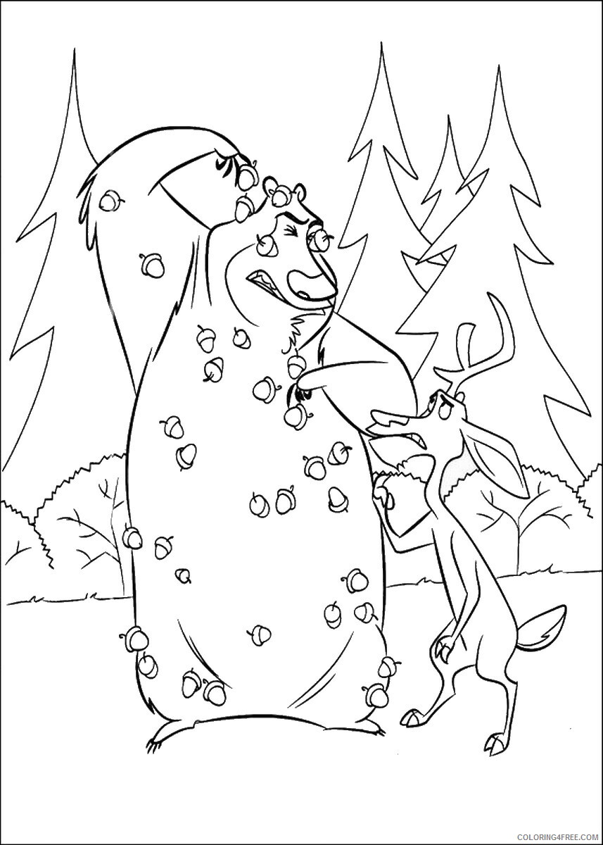 Open Season Coloring Pages TV Film open_season_cl_34 Printable 2020 05766 Coloring4free
