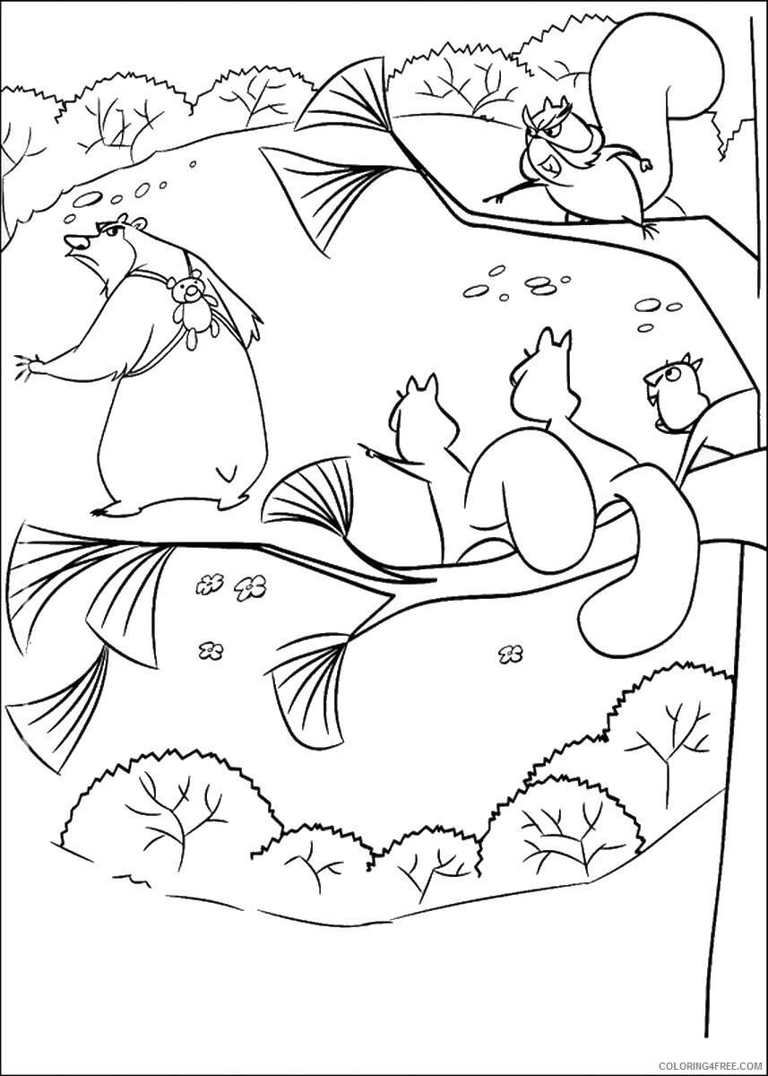Open Season Coloring Pages TV Film open_season_cl_37 Printable 2020 05769 Coloring4free