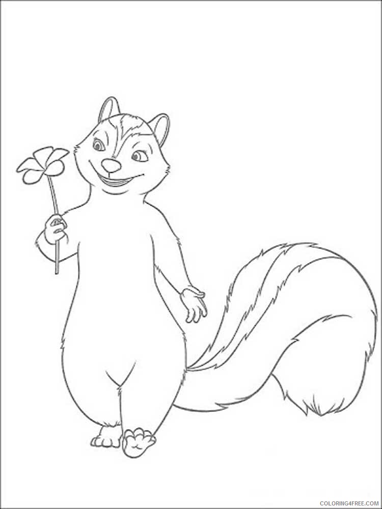 Over the Hedge Coloring Pages TV Film Over the Hedge 10 Printable 2020 05841 Coloring4free