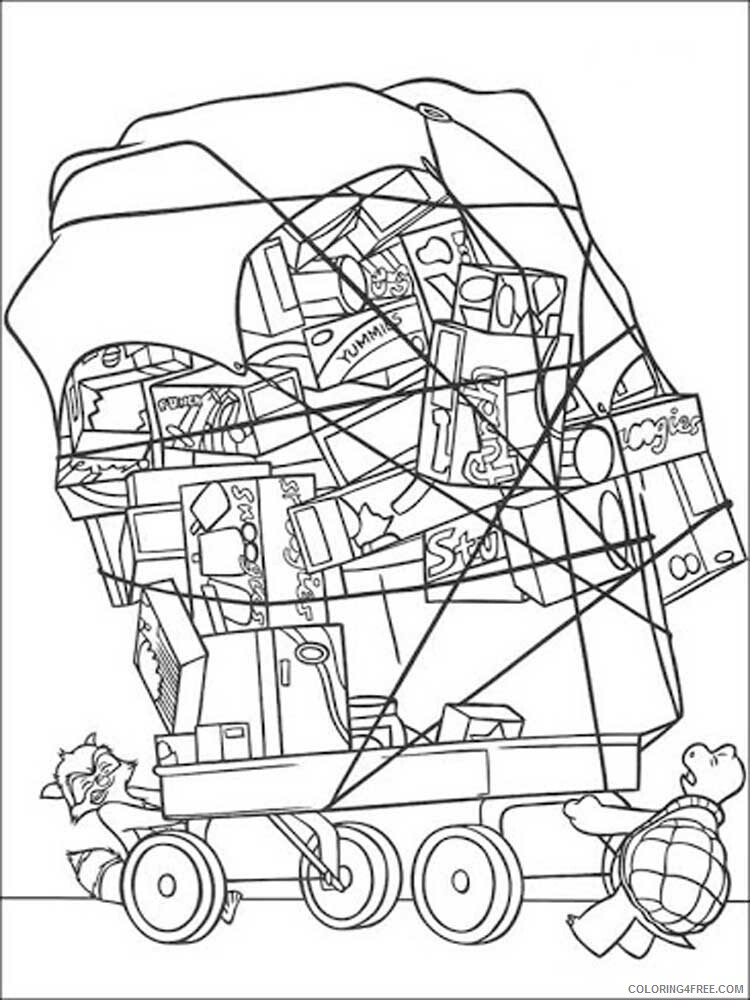 Over the Hedge Coloring Pages TV Film Over the Hedge 12 Printable 2020 05843 Coloring4free