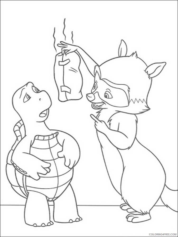 Over the Hedge Coloring Pages TV Film Over the Hedge 13 Printable 2020 05844 Coloring4free