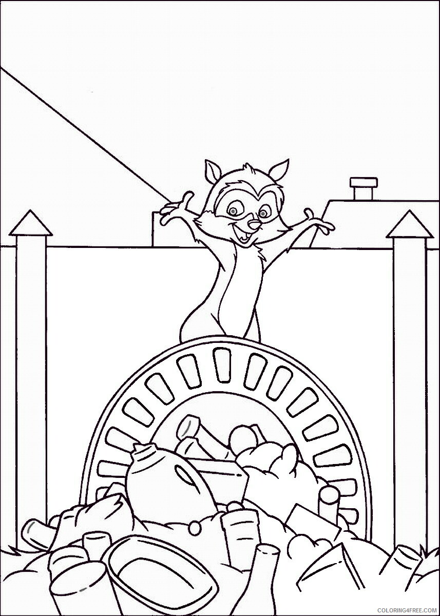 Over the Hedge Coloring Pages TV Film coloring14 Printable 2020 05829 Coloring4free