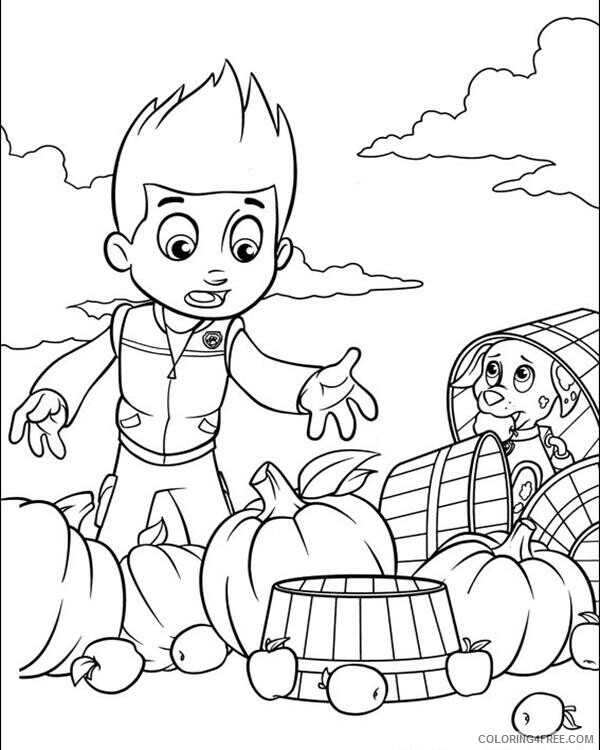 Paw Patrol Coloring Pages TV Film Color Paw Patrol Printable 2020 05900 Coloring4free
