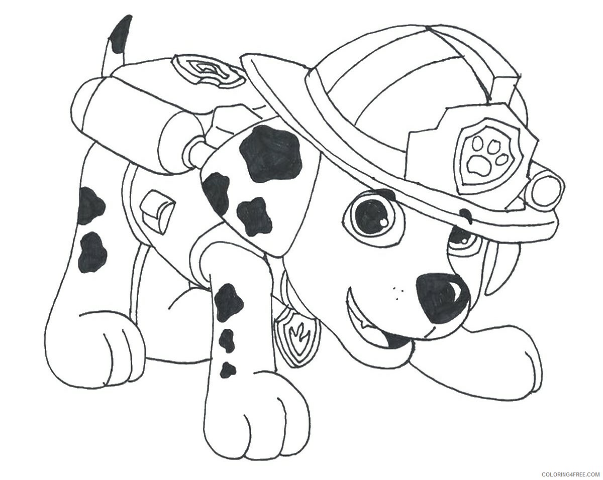 Paw Patrol Coloring Pages TV Film Printable 2020 05925 Coloring4free