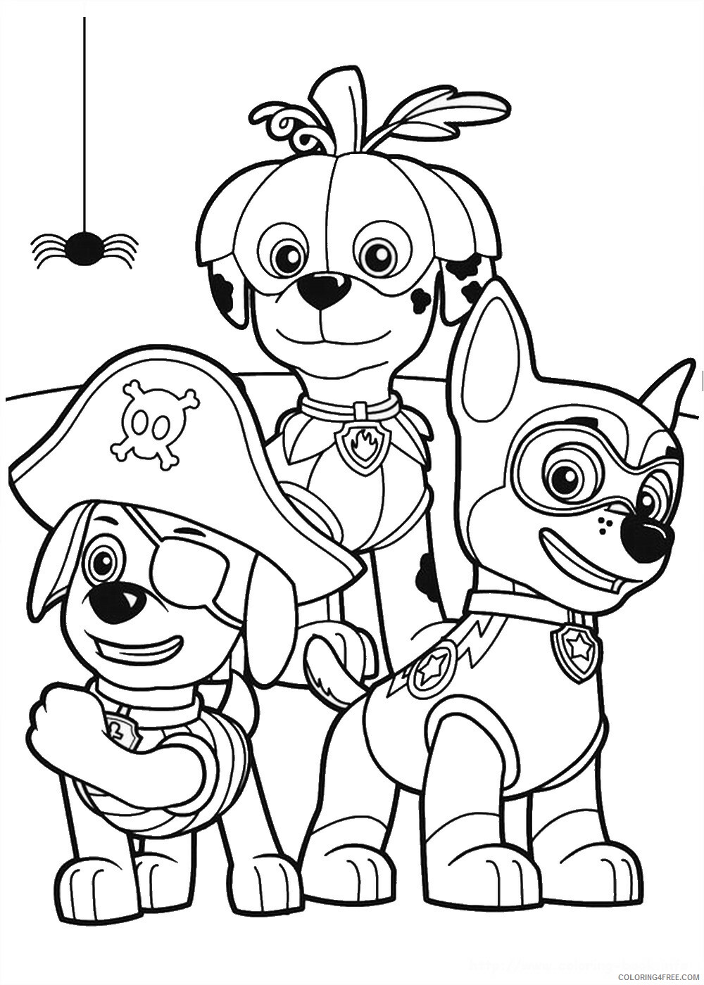 Paw Patrol Coloring Pages TV Film Printable 2020 05931 Coloring4free