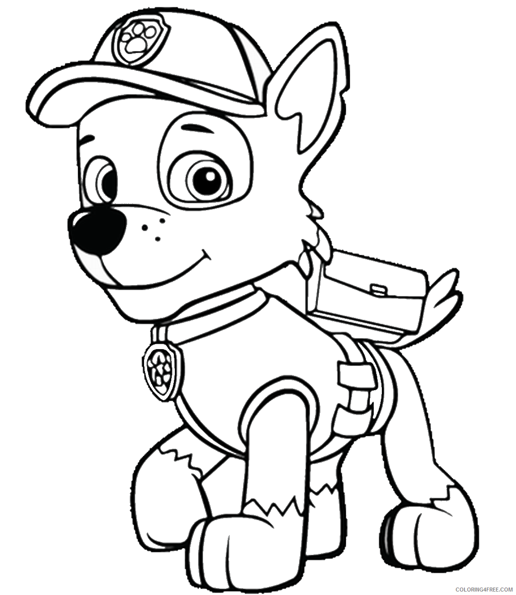 Paw Patrol Coloring Pages TV Film Printable 2020 05933 Coloring4free