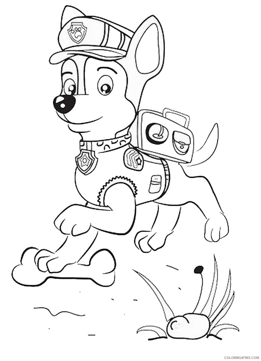 Paw Patrol Coloring Pages TV Film Printable 2020 05936 Coloring4free