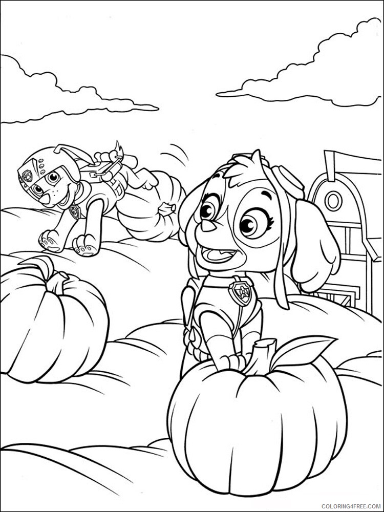 Paw Patrol Coloring Pages TV Film paw patrol 15 Printable 2020 05948 Coloring4free