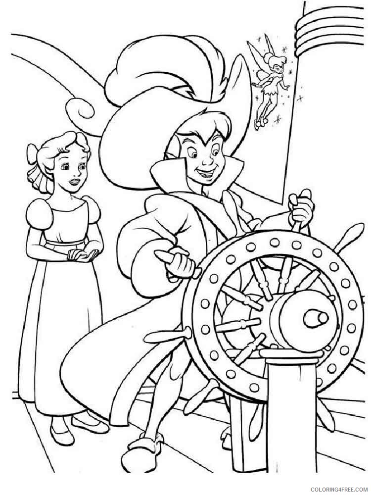 Peter Pan Coloring Pages TV Film peterpan 11 Printable 2020 06080 Coloring4free