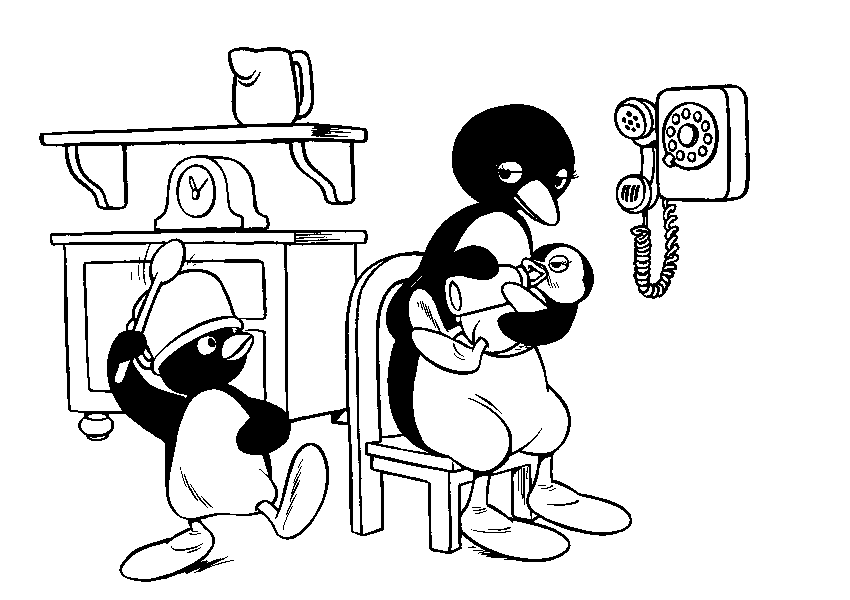 Pingu Coloring Pages TV Film pingu 79Qkl Printable 2020 06235 Coloring4free