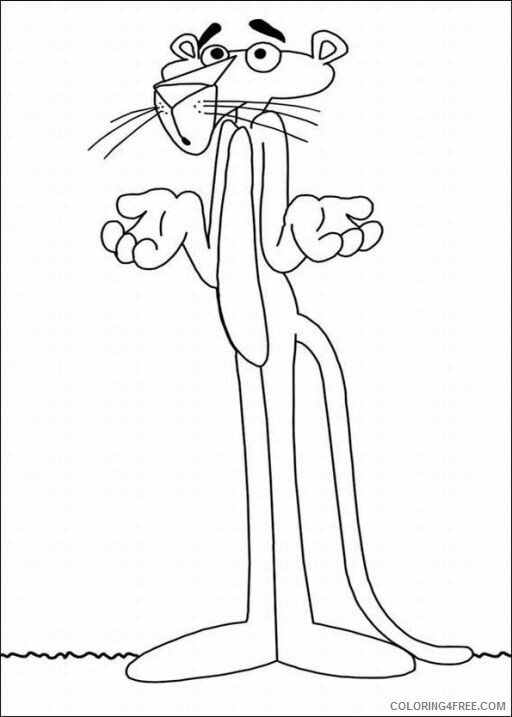 Pink Panther Coloring Pages TV Film Pink Panther Printable 2020 06306 Coloring4free