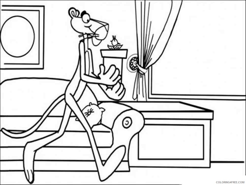 Pink Panther Coloring Pages TV Film pink panther cartoon 13 Printable 2020 06291 Coloring4free