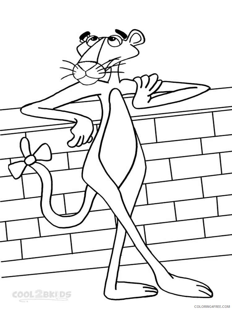 Pink Panther Coloring Pages TV Film pink panther cartoon 20 Printable 2020 06299 Coloring4free