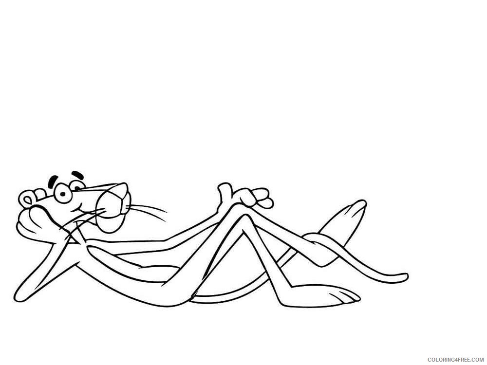 Pink Panther Coloring Pages TV Film pink panther cartoon 7 Printable 2020 06302 Coloring4free