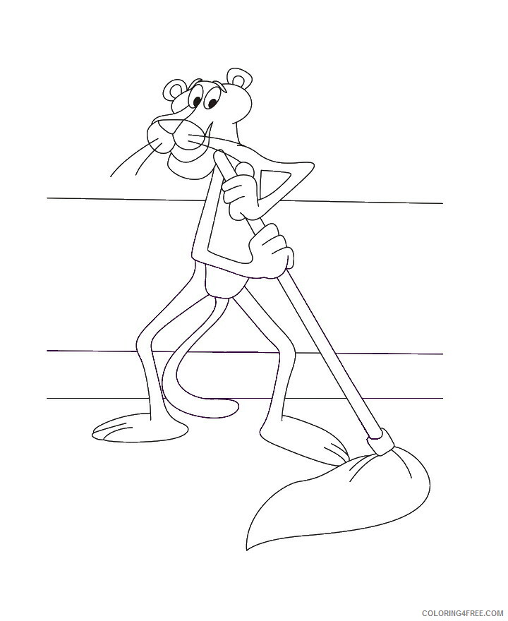 Pink Panther Coloring Pages TV Film pink_panther_cl_23 Printable 2020 06276 Coloring4free