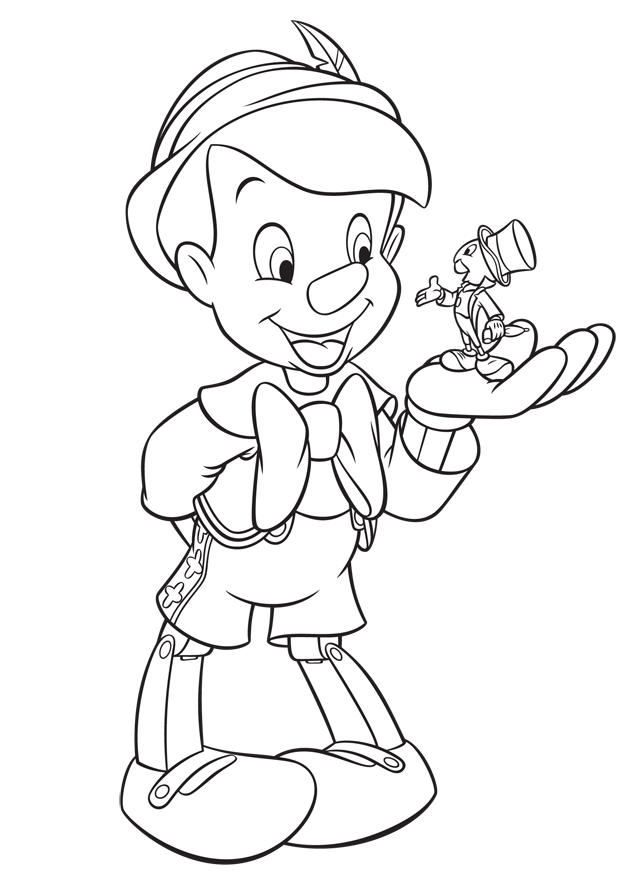 Pinocchio Coloring Pages TV Film Disney Pinocchio Printable 2020 06313 Coloring4free