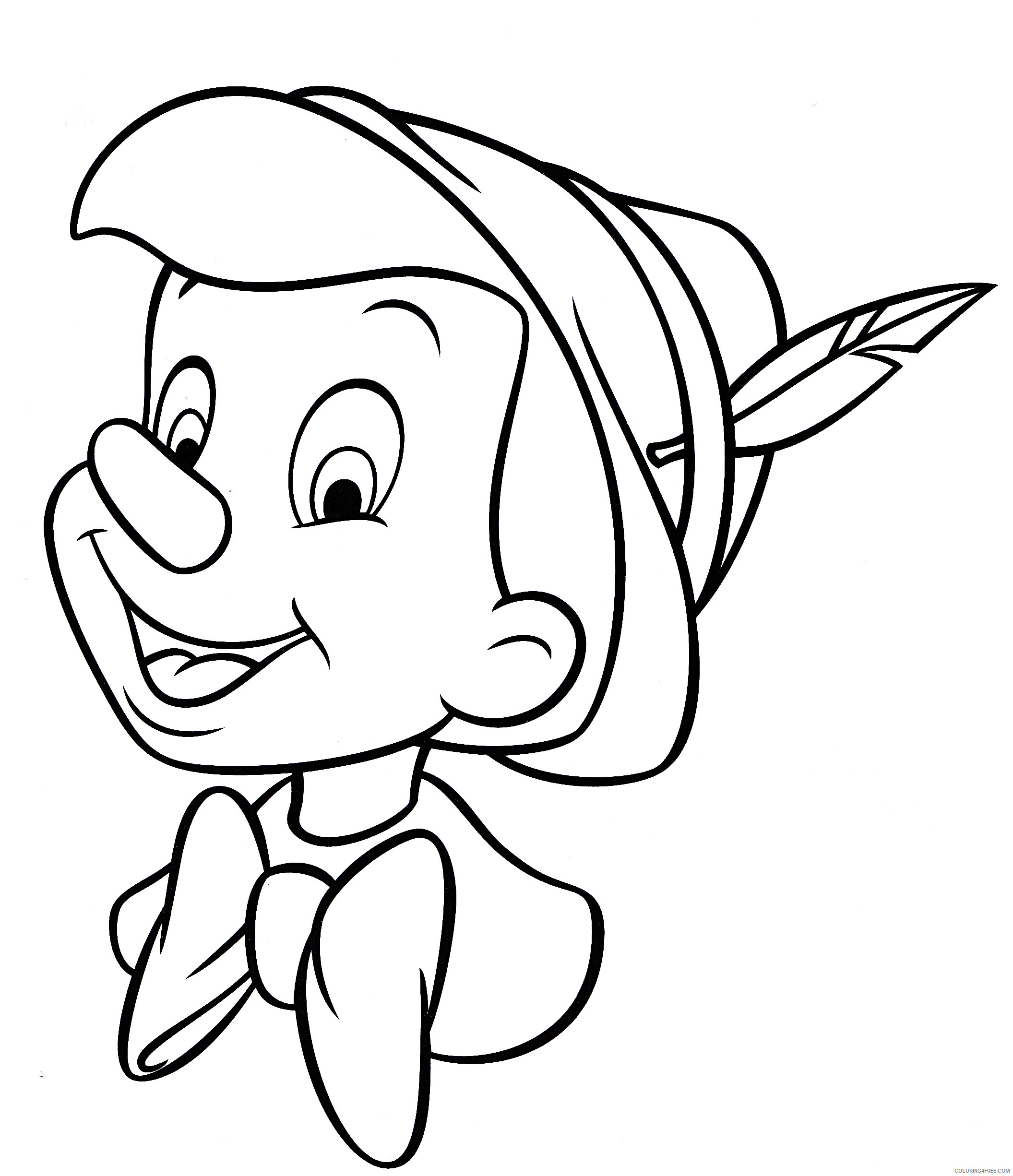 Pinocchio Coloring Pages TV Film Disney Pinocchio Printable 2020 06314 Coloring4free